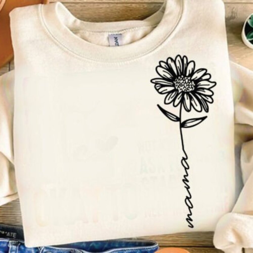Mama Sunflower tshirt